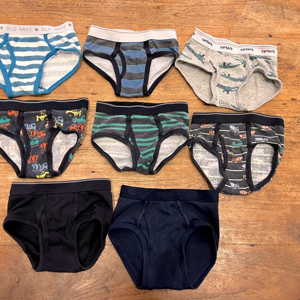 Undies toddler boys- set of 8